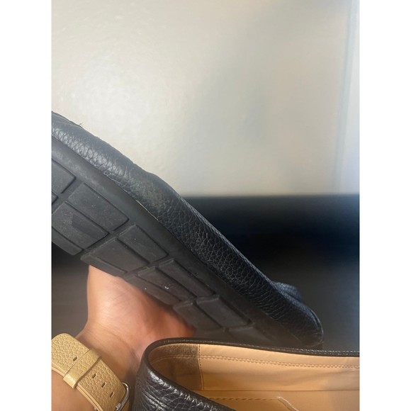 Coach McKenna Driver Leather Loafer Shoes Black Size 8.5 - Picture 11 of 12